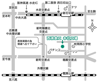 本社工場地図